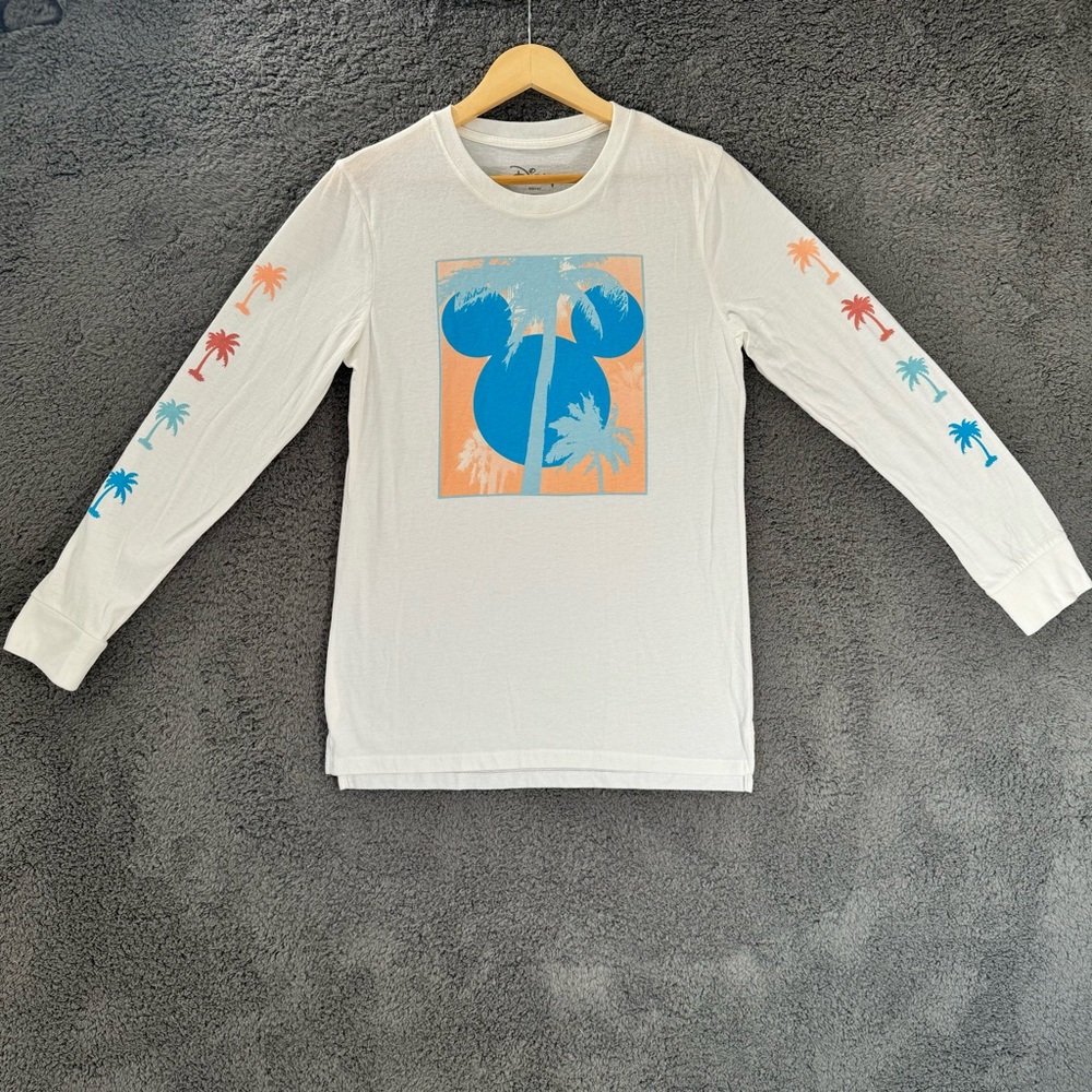 Disney Mickey Minnie Face Hybrid California Girls Mickey Shirt XL
